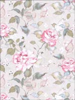 Floral Wallpaper IM40301 by Seabrook Wallpaper for sale at Wallpapers To Go
