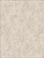 Damask Wallpaper TR21301 by Seabrook Wallpaper for sale at Wallpapers To Go