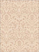 Damask Wallpaper TR21302 by Seabrook Wallpaper for sale at Wallpapers To Go
