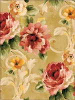 Floral Wallpaper FF50305 by Seabrook Wallpaper for sale at Wallpapers To Go