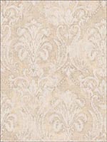 Damask Wallpaper FF51106 by Seabrook Wallpaper for sale at Wallpapers To Go
