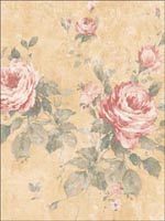 Floral Wallpaper CL60601 by Seabrook Wallpaper for sale at Wallpapers To Go