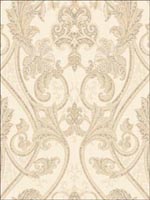 Damask Wallpaper CL60808 by Seabrook Wallpaper for sale at Wallpapers To Go