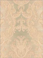 Damask Wallpaper CL61704 by Seabrook Wallpaper for sale at Wallpapers To Go