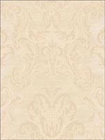 Damask Wallpaper CL61705 by Seabrook Wallpaper for sale at Wallpapers To Go