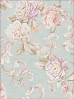 Floral Wallpaper CO80202 by Seabrook Wallpaper for sale at Wallpapers To Go