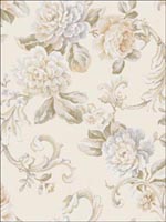 Floral Wallpaper CO80208 by Seabrook Wallpaper for sale at Wallpapers To Go