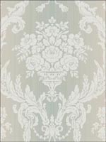 Damask Floral Stria Wallpaper CO81402 by Seabrook Wallpaper for sale at Wallpapers To Go