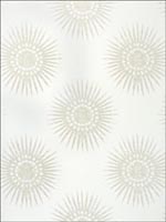Bahia Pearl on White Wallpaper T35142 by Thibaut Wallpaper for sale at Wallpapers To Go