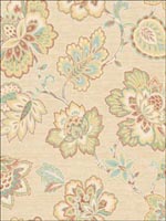 Jacobean Floral Wallpaper DR50004 by Seabrook Wallpaper for sale at Wallpapers To Go