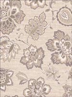 Jacobean Floral Wallpaper DR50009 by Seabrook Wallpaper for sale at Wallpapers To Go