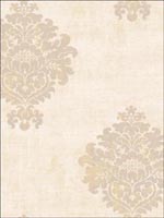 Damask Wallpaper DR50803 by Seabrook Wallpaper for sale at Wallpapers To Go