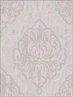 Damask Wallpaper LE20809 by Seabrook Wallpaper for sale at Wallpapers To Go
