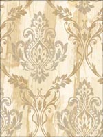 Damask Wallpaper LW40003 by Seabrook Wallpaper for sale at Wallpapers To Go