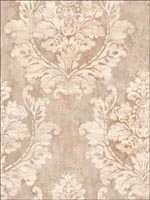 Damask Wallpaper LW40806 by Seabrook Wallpaper for sale at Wallpapers To Go