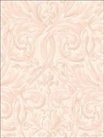 Leaf Scroll Wallpaper WC50601 by Seabrook Wallpaper for sale at Wallpapers To Go