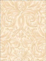 Leaf Scroll Wallpaper WC50605 by Seabrook Wallpaper for sale at Wallpapers To Go