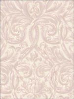 Leaf Scroll Wallpaper WC50609 by Seabrook Wallpaper for sale at Wallpapers To Go
