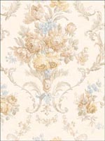 Floral Wallpaper WC50705 by Seabrook Wallpaper for sale at Wallpapers To Go