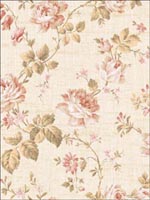 Floral Trail Wallpaper WC51505 by Seabrook Wallpaper for sale at Wallpapers To Go