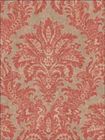 Damask Wallpaper WC52006 by Seabrook Wallpaper for sale at Wallpapers To Go