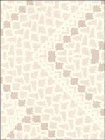 Kilim Champagne Aztec Diamond Wallpaper 341713 by Kenneth James Wallpaper for sale at Wallpapers To Go