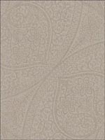 Yasamin Taupe Mehndi Medallion Wallpaper 341758 by Kenneth James Wallpaper for sale at Wallpapers To Go