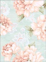 Floral Wallpaper GL30702 by Seabrook Wallpaper for sale at Wallpapers To Go