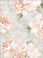 Floral Wallpaper GL30708 by Seabrook Wallpaper for sale at Wallpapers To Go