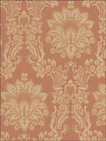 Walton Damask Wallpaper DC50505 by Seabrook Wallpaper for sale at Wallpapers To Go
