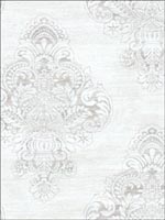Zick Zack Damask Wallpaper SG40300 by Pelican Prints Wallpaper for sale at Wallpapers To Go