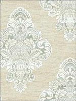 Zick Zack Damask Wallpaper SG40302 by Pelican Prints Wallpaper for sale at Wallpapers To Go