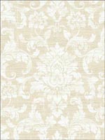 Tiger Damask Wallpaper SG42105 by Pelican Prints Wallpaper for sale at Wallpapers To Go