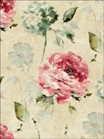 Large Floral Wallpaper FN30205 by Pelican Prints Wallpaper for sale at Wallpapers To Go
