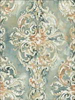 Painted Motif Wallpaper FN30401 by Pelican Prints Wallpaper for sale at Wallpapers To Go