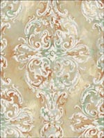 Painted Motif Wallpaper FN30405 by Pelican Prints Wallpaper for sale at Wallpapers To Go