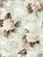 Hydrangeas Wallpaper FN30701 by Pelican Prints Wallpaper for sale at Wallpapers To Go