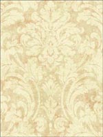 Framed Damask Wallpaper FN31501 by Pelican Prints Wallpaper for sale at Wallpapers To Go