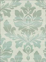 Ombre Stripe Damask Wallpaper MO21302 by Pelican Prints Wallpaper for sale at Wallpapers To Go