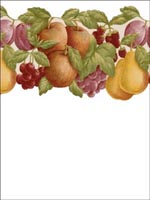 Fruit Border FK78452DC by Norwall Wallpaper for sale at Wallpapers To Go