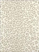 Iconic Leopard Linen Wallpaper 5007011 by Schumacher Wallpaper for sale at Wallpapers To Go