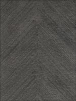Combed Chevron Black Slate Wallpaper 5007423 by Schumacher Wallpaper for sale at Wallpapers To Go