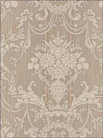 Striped Neoclassic Wallpaper DF30808 by Seabrook Wallpaper for sale at Wallpapers To Go