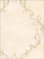 Leaf Scroll Trellis Wallpaper DF31007 by Seabrook Wallpaper for sale at Wallpapers To Go
