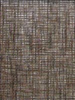 Paperweave Brown and Black on Silver Wallpaper WND212 by Astek Wallpaper for sale at Wallpapers To Go