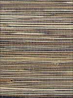 Grasscloth Tan on Black Wallpaper WND253 by Astek Wallpaper for sale at Wallpapers To Go