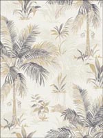 Palm Trees Wallpaper BL40000 by Pelican Prints Wallpaper for sale at Wallpapers To Go