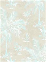 Palm Trees Wallpaper BL40012 by Pelican Prints Wallpaper for sale at Wallpapers To Go