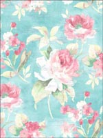 Floral Watercolor Wallpaper BL40702 by Pelican Prints Wallpaper for sale at Wallpapers To Go
