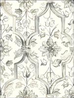 Floral Trellis Wallpaper JA30200 by Pelican Prints Wallpaper for sale at Wallpapers To Go